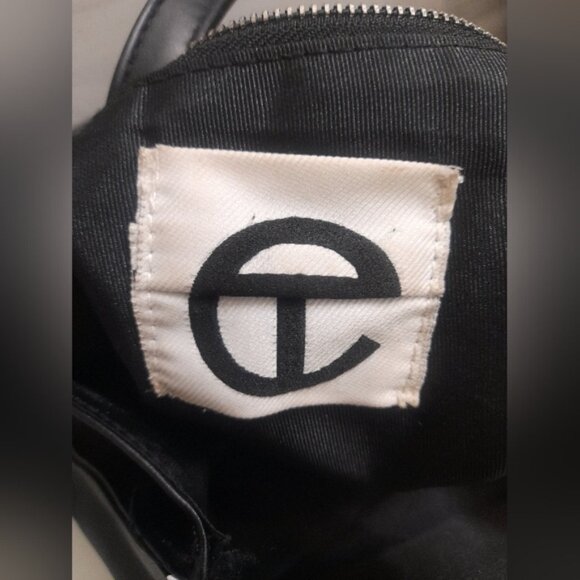 Telfar Matte Black Crossbody Shoulder Tote Hand Bag - Picture 7 of 16